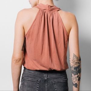 Terra cotta halter